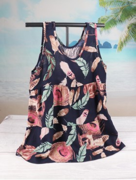 Kids Super Soft Sleeveless Fashion Dress (5-8 Yrs)